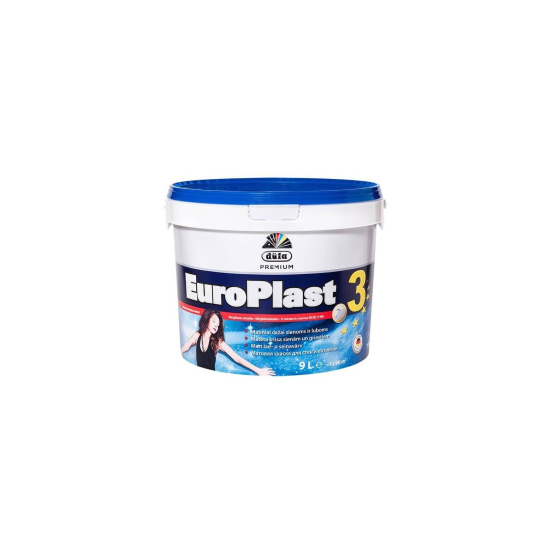 Dispersiniai dažai DUFA EuroPlast 3 (įv. 