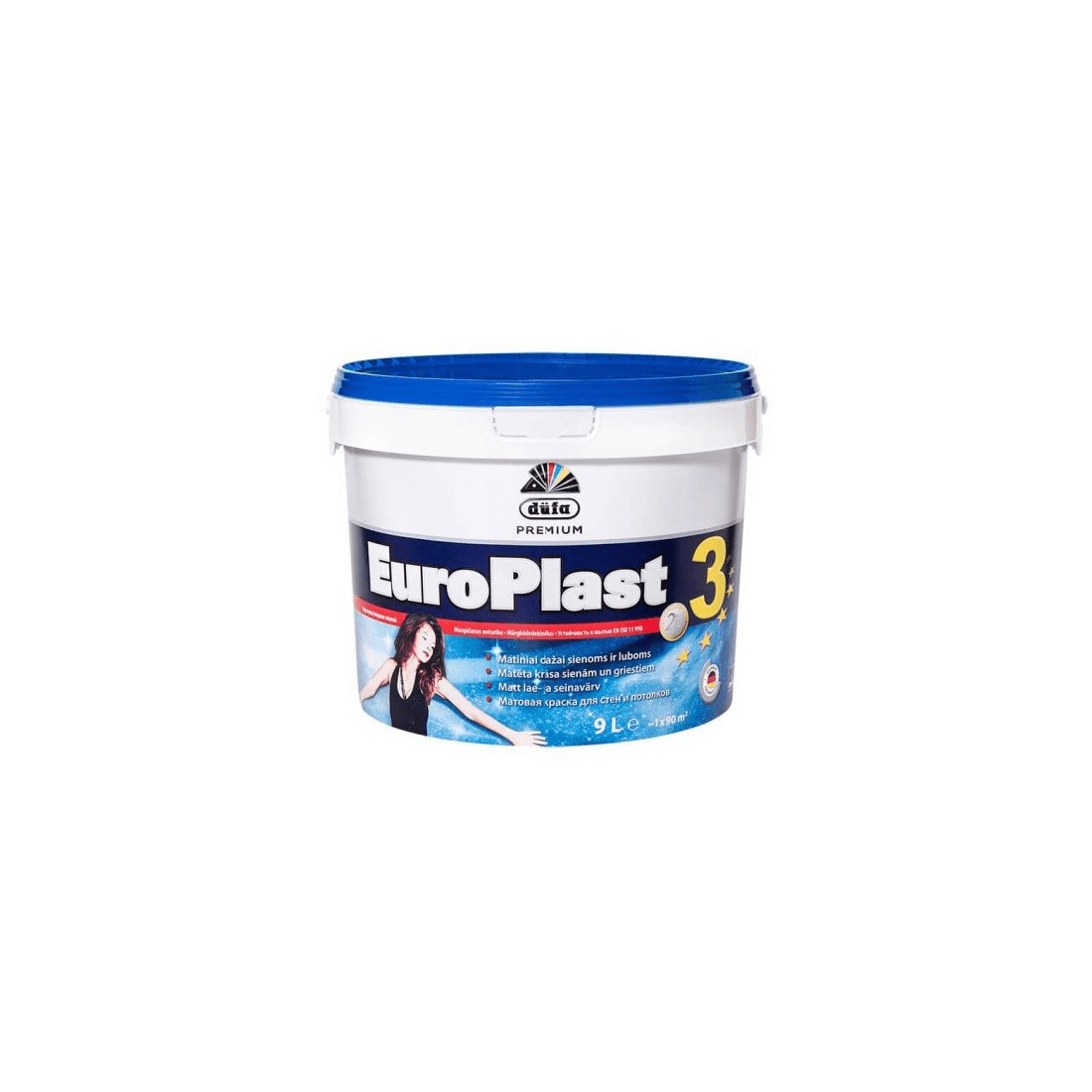 Dispersiniai dažai DUFA EuroPlast 3 (įv. 