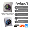 Programuojamas termostatas Feelspot WTH08.16G WiFi, pilkas, Tuya, Smart Life-Pirkimai