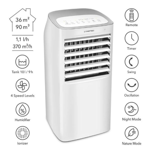 Mobilus oro vėsintuvas Trotec PAE 40-Vėdinimo sistemos priedai