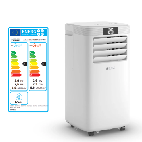 Mobilus oro kondicionierius Olimpia Splendid Dolceclima 10 HP WiFi-Vėdinimo sistemos priedai