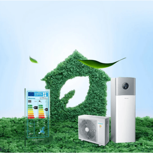 Split šilumos siurblių oras-vanduo Hisense Hi - therma Integra 4.4 kW komplektai-Vėdinimo sistemos priedai