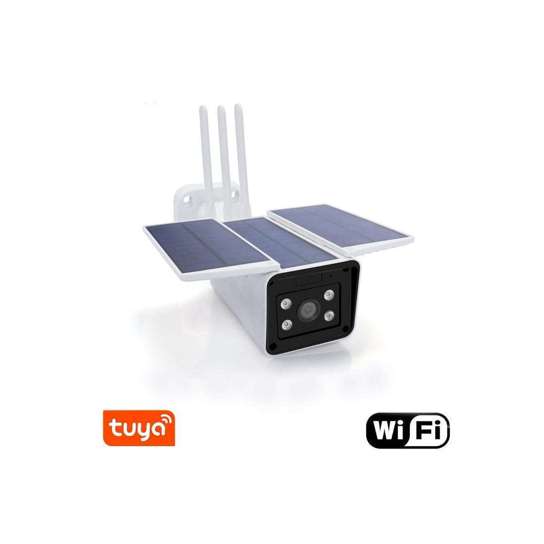 Išmanioji lauko kamera su saulės baterija Feelspot FS-BC02W WiFi, Tuya-Vaizdo kameros